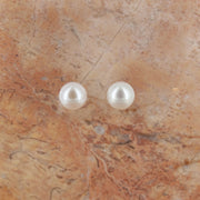 14K Freshwater Cultured Pearl Studs