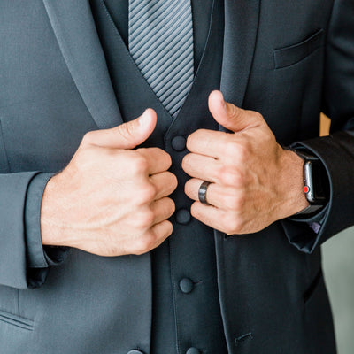 Grooms, Wearing A Wedding Band Means More Than You Think
