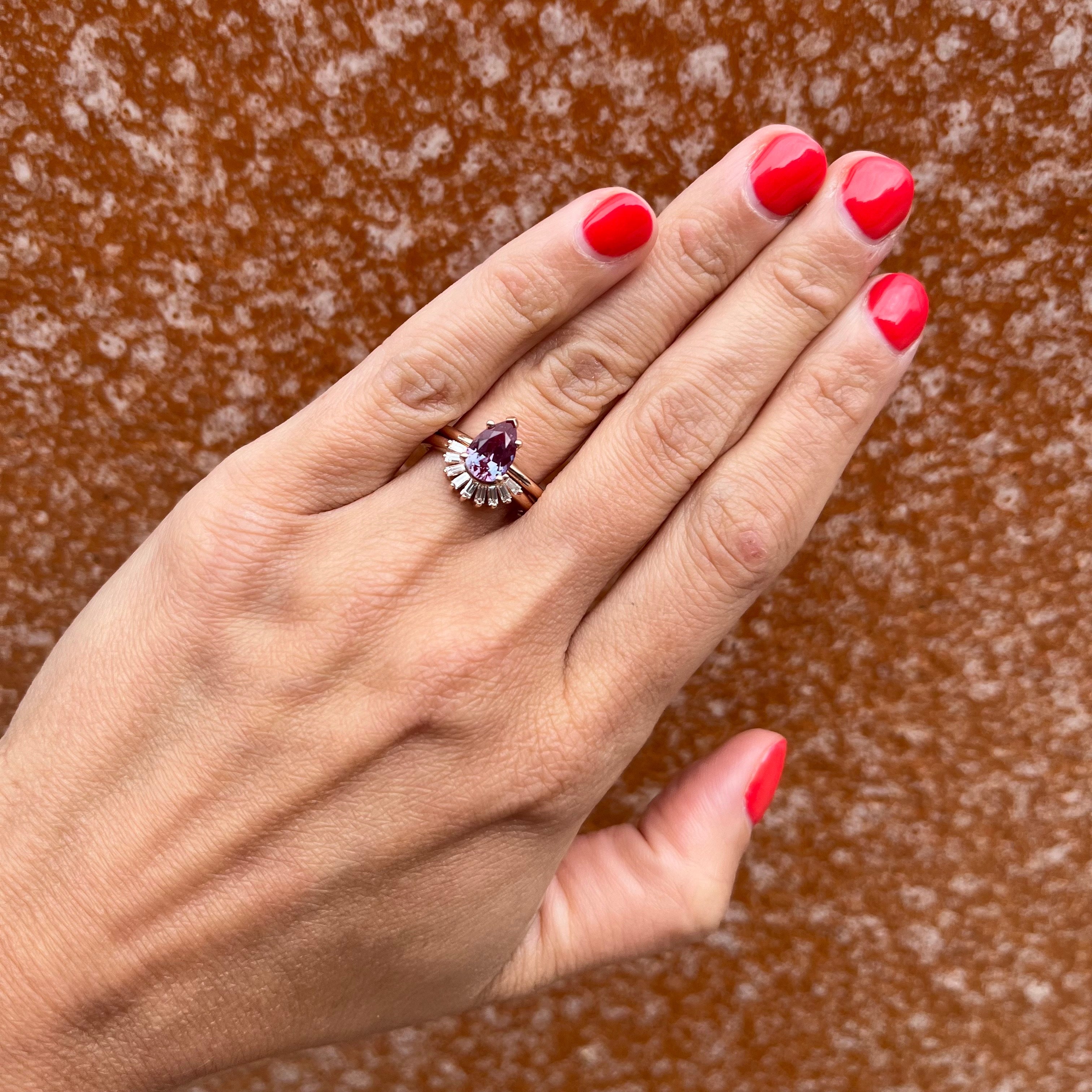 How to Build A Beautiful Wedding Band Stack With Your Engagement Ring