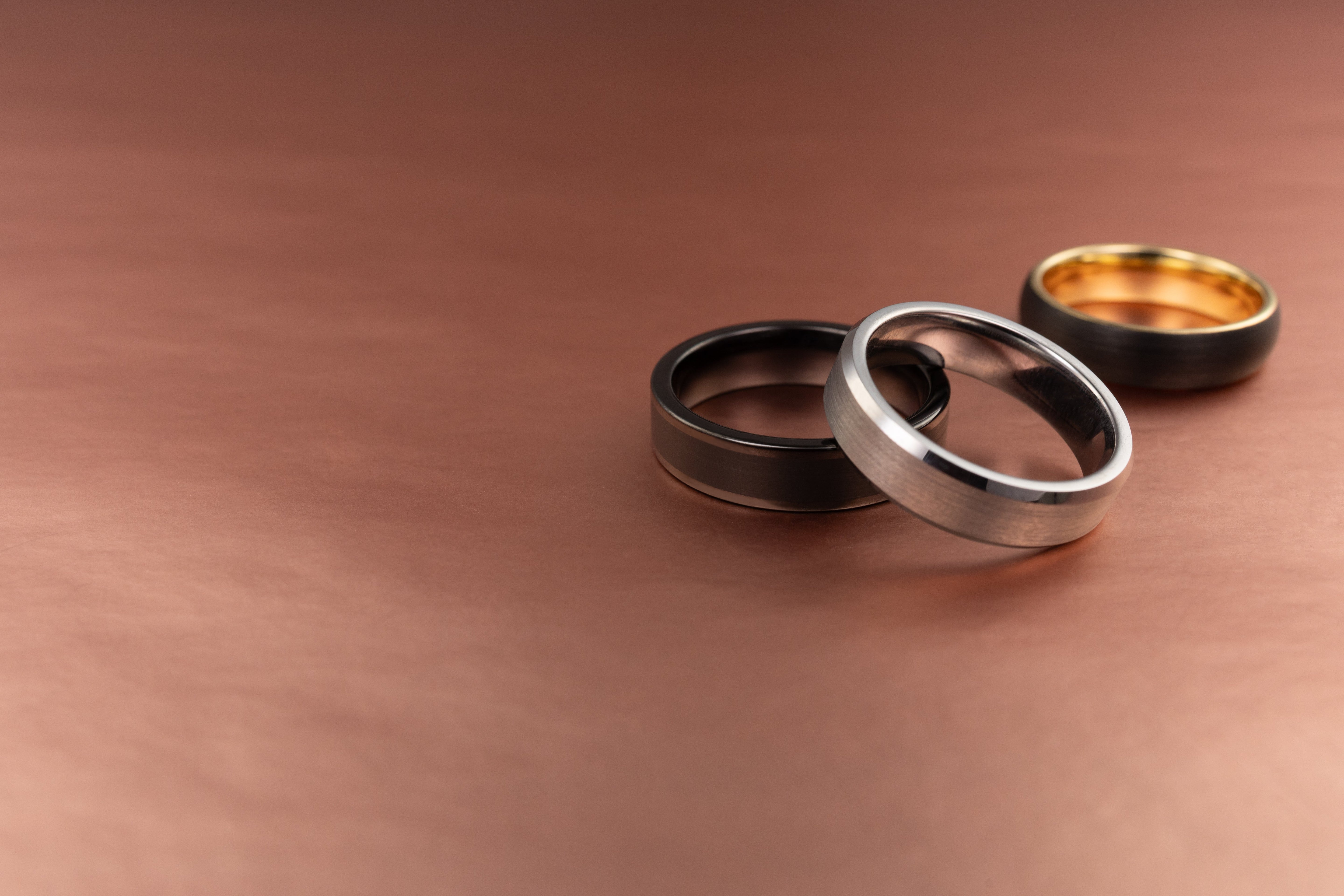 Men's Tungsten Wedding Bands