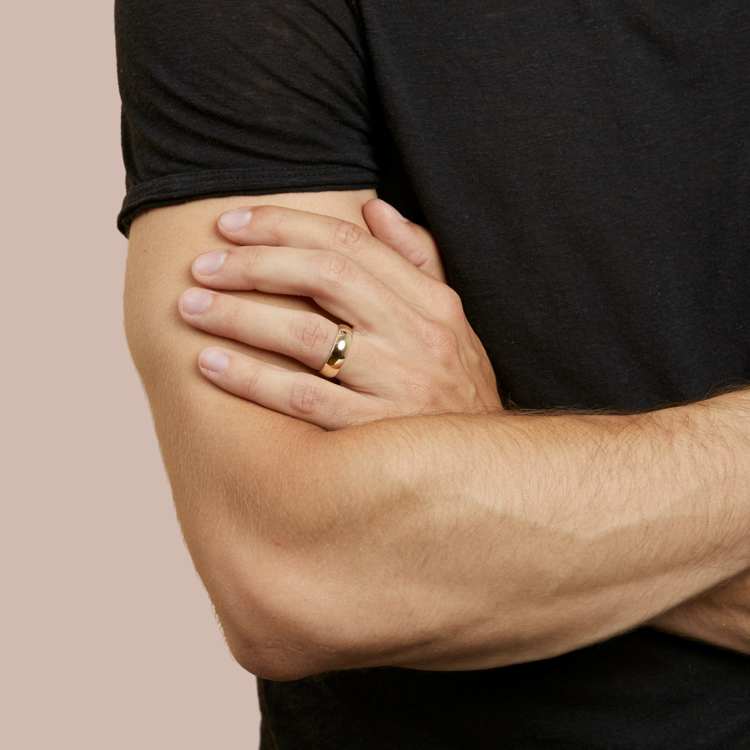 Men's Gold Wedding Bands