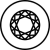 Diamond Round - Natural - 1.5