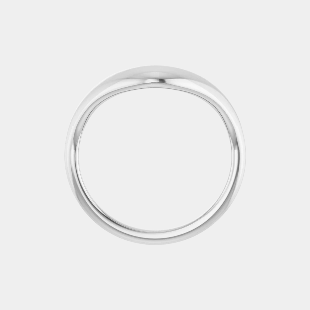 The Platinum Chunky Rounded Contour