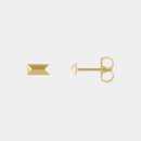 14K Geometric Studs