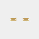 14K Geometric Studs