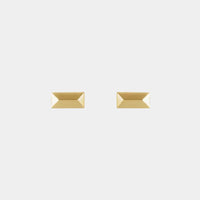 14K Geometric Studs