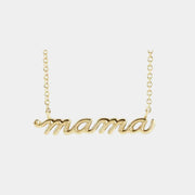 14K Petite Mama Necklace