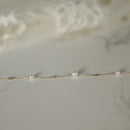 14K, Akoya Pearl & Natural Diamond Station Bracelet Lifestyle