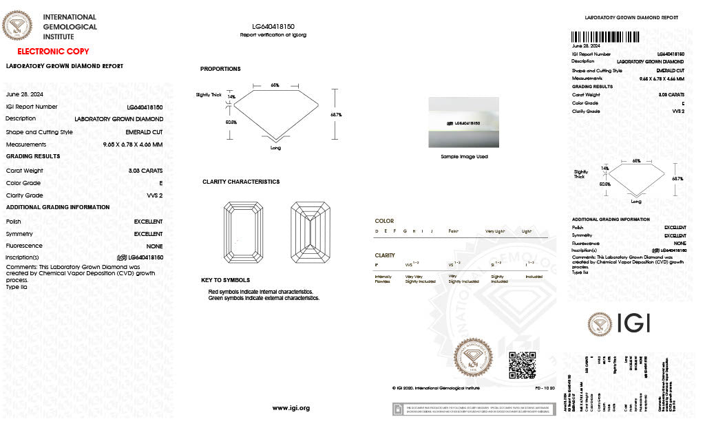 Emerald | 3.03 E VVS2 | LG640418150