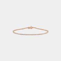 14K Gold Lab-Grown Diamond Tennis Bracelet