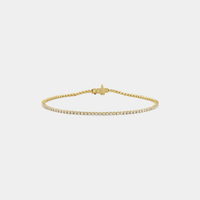14K Gold Lab-Grown Diamond Tennis Bracelet