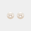 14K Freshwater Cultured Button Pearl Studs