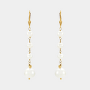 14K Freshwater Cultured Pearl Drop Earrings