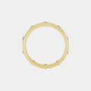 The Gold Classic Flush Set Eternity Band