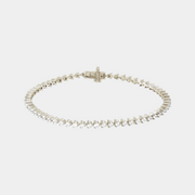 3.16CT 3-Prong Lab-Grown Tennis Bracelet