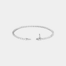 14K 3-Prong Diamond Tennis Bracelet