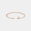 14K 3-Prong Diamond Tennis Bracelet