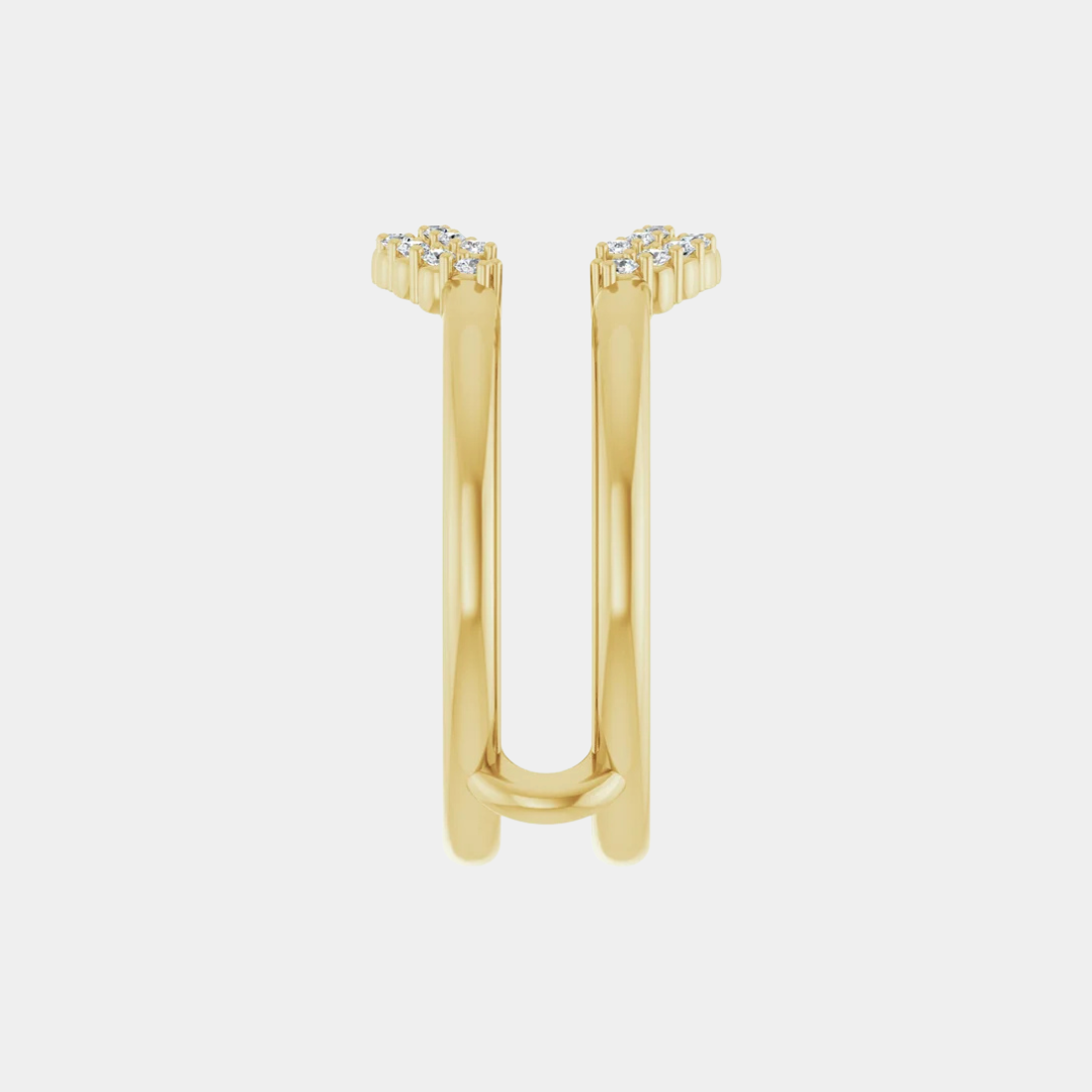 The Gold Petunia | Ring Guard
