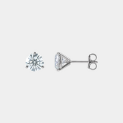 14K Diamond Martini Studs