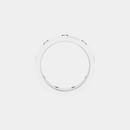 The Gold Flat Flush Set Eternity Band