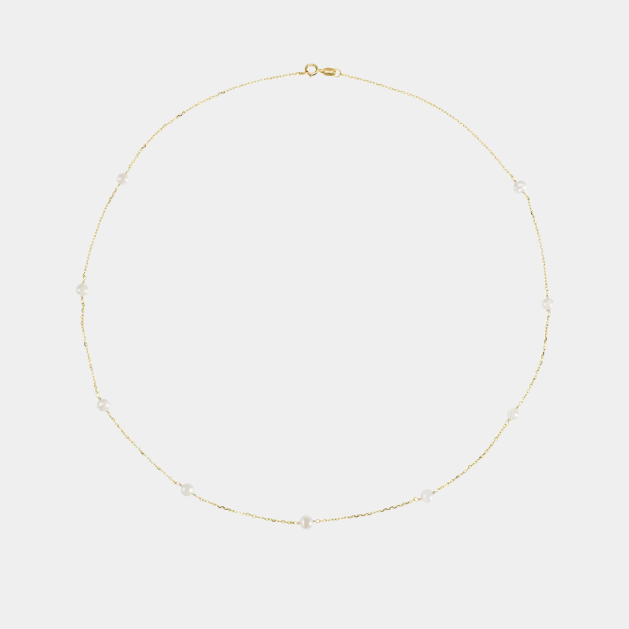 14K Freshwater Cultured Pearl Necklace