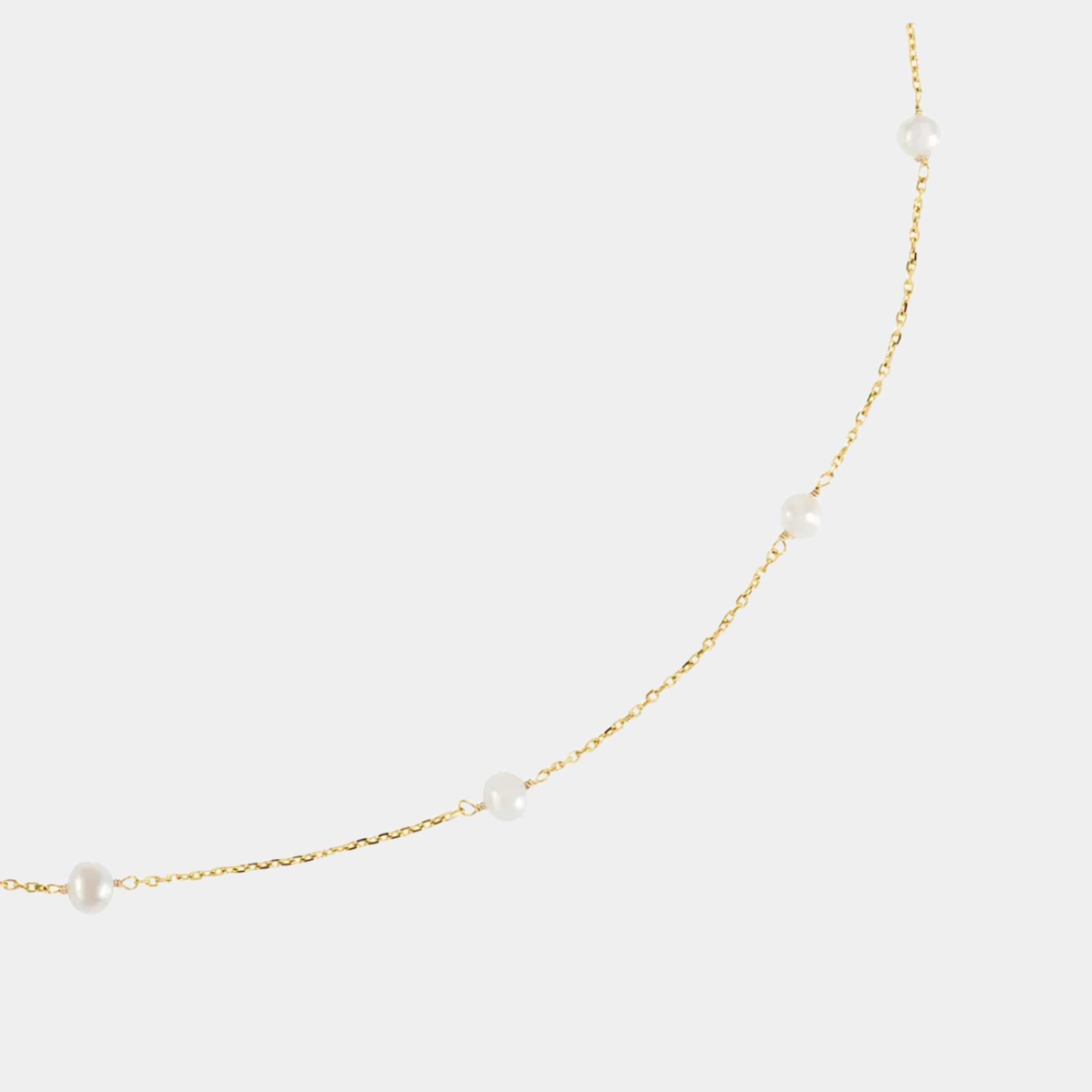 14K Freshwater Cultured Pearl Necklace