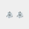 14K Diamond Martini Studs