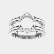 The Platinum Zinnia | Ring Guard