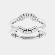 The Platinum Petunia | Ring Guard