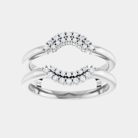 The Platinum Petunia | Ring Guard