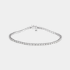 14K 4-Prong Diamond Tennis Bracelet