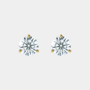 14K Diamond Martini Studs