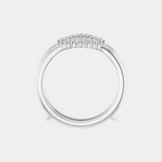 The Platinum Petunia | Ring Guard