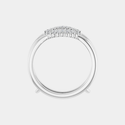 The Platinum Petunia | Ring Guard