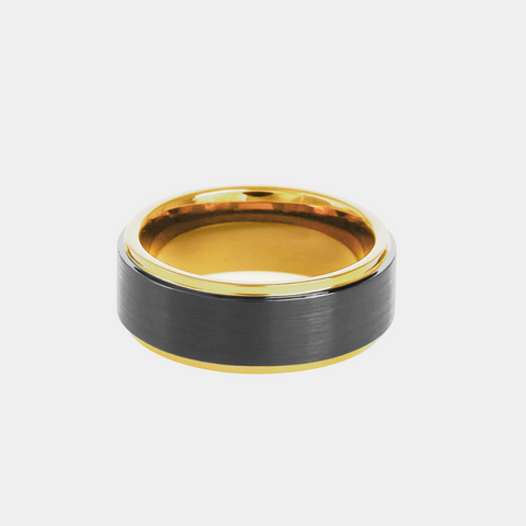 The Tungsten Flat Edge Two-Tone: Black & Yellow