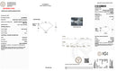 Laboratory gemstone standards report for a round brilliant-cut square cushion modified diamond, featuring grading tables, a color card, a square profile diagram, and certification details from the International Gemological Institute (IGI).