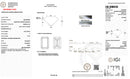 An electronic copy of a gemological certificate from the International Gemological Institute (IGI) for a lab-created diamond. The document features a diamond profile diagram, a clarity characteristic diagram, and various specifications and barcodes on a white background.
