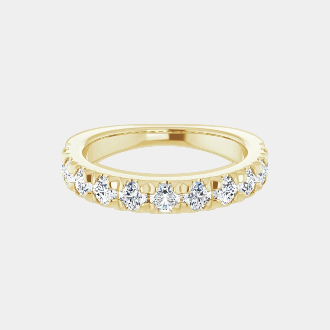 The Gold French Set Half Eternity