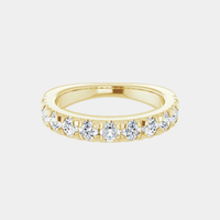 The Gold French Set Half Eternity