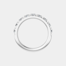 The Gold French Set Half Eternity