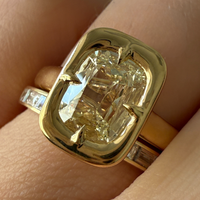 The Signature Heirloom Bezel | 1.10CT Old Mine Natural Diamond | 18K YG