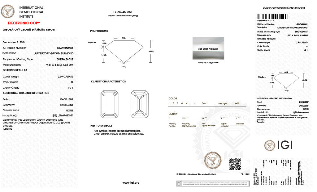 Emerald | 2.59 G VS1 | LG667450351
