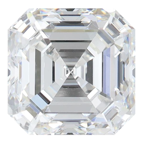 Diamond Asscher - Laboratory Grown - 2.44