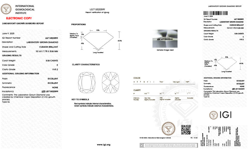 Old Mine | 3.06  E VVS2 | LG713520599