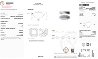 LG720514239 diamond grading report
