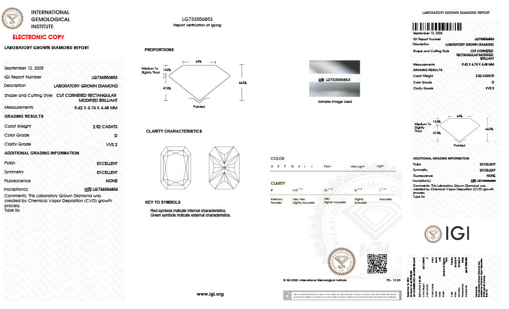 Radiant | 2.52 D VVS2 | LG733556853