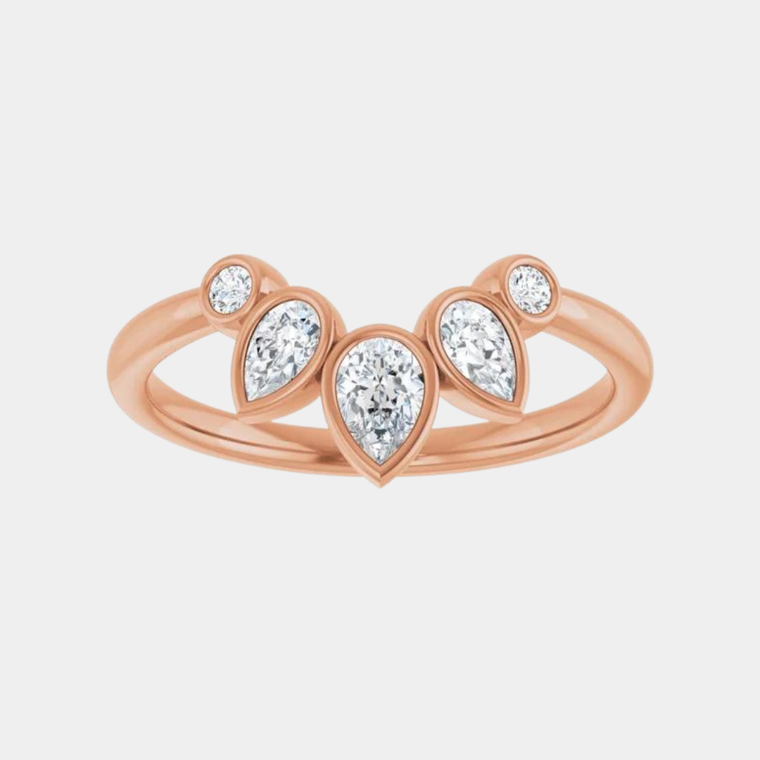 Rose Gold / 14K / Natural