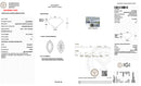 Diamond certification report with IGI logo on a white background