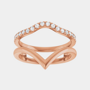 The Gold Honeysuckle | Ring Guard