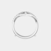 The Platinum Honeysuckle | Ring Guard